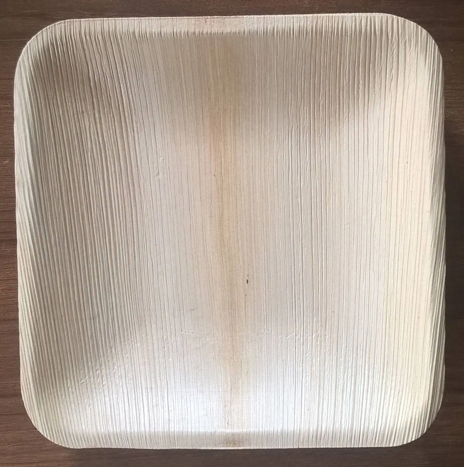 6-Inch Square Areca Leaf Plates - Image 2